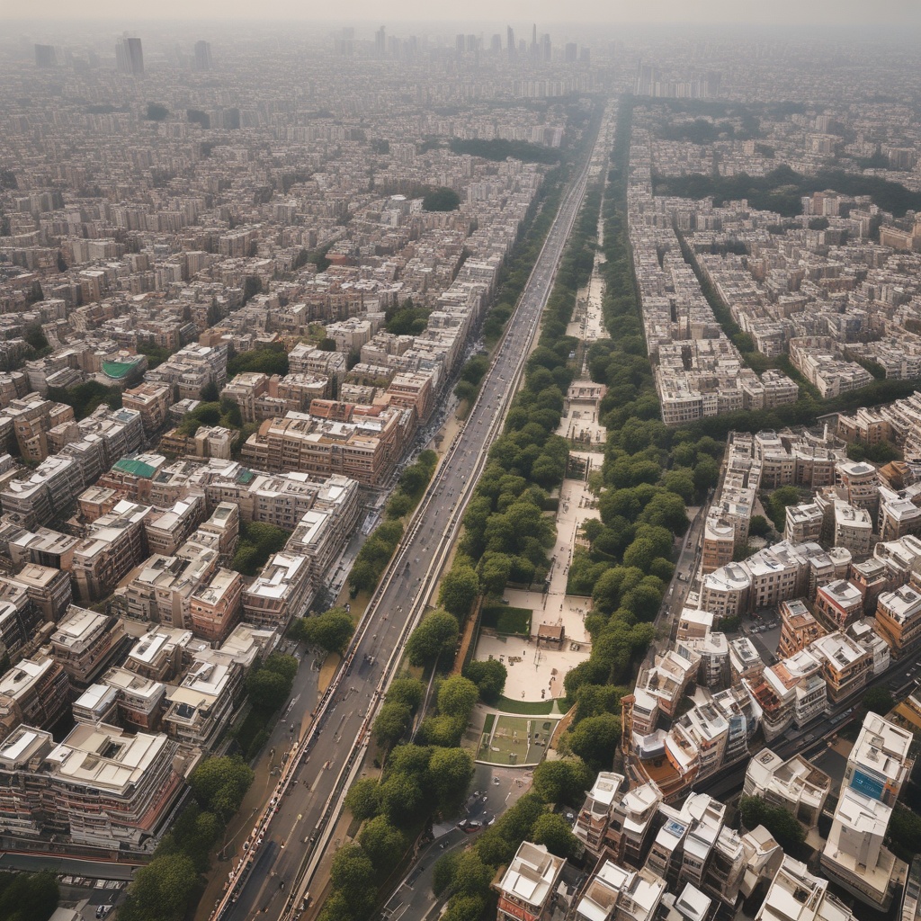 Delhi city view